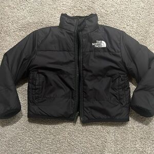 Toddler The North Face reversible coat. Size 3T.